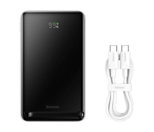 Baseus Powerbank Magnetic 10000mAh 20W (biały) - 1090142 - zdjęcie 8